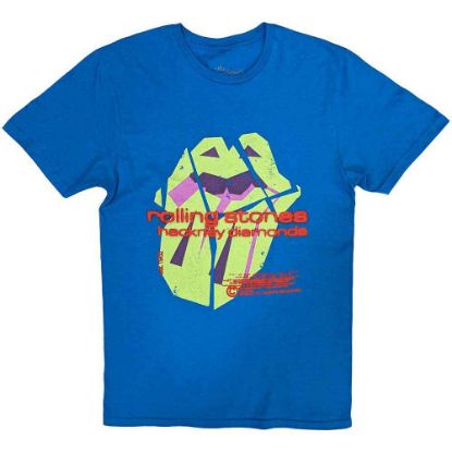Picture of The Rolling Stones Unisex T-Shirt: Hackney Diamonds Neon Tongue