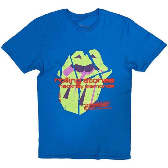 Picture of The Rolling Stones Unisex T-Shirt: Hackney Diamonds Neon Tongue