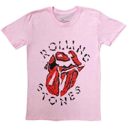 Picture of The Rolling Stones Unisex T-Shirt: Hackney Diamonds Painted Tongue
