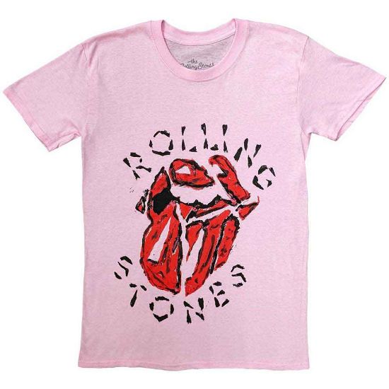 Picture of The Rolling Stones Unisex T-Shirt: Hackney Diamonds Painted Tongue