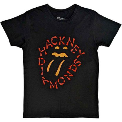Picture of The Rolling Stones Unisex T-Shirt: Hackney Diamonds Negative Tongue