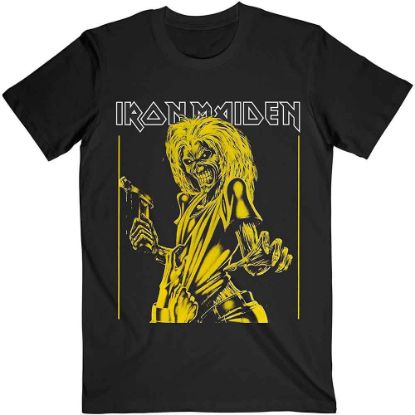 Picture of Iron Maiden Unisex T-Shirt: Yellow Flyer