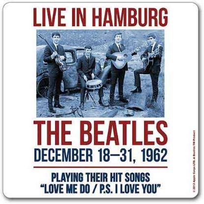 Picture of The Beatles Single Cork Coaster: 1962 Hamburg