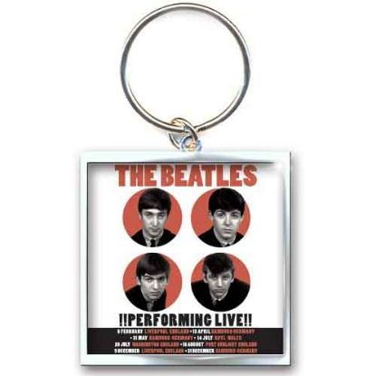 Picture of The Beatles Keychain: 1962 Performing Live (Photo-print)