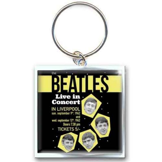 Picture of The Beatles Keychain: 1962 Live in Concert (Photo-print)