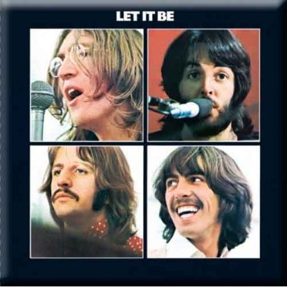 Picture of The Beatles Fridge Magnet: Let it Be Album