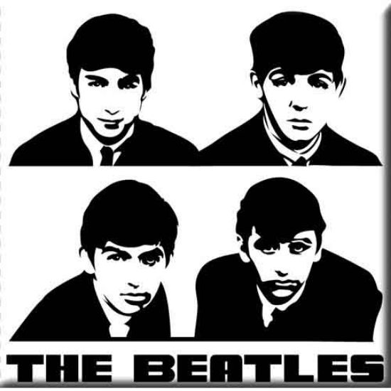 Picture of The Beatles Fridge Magnet: Portrait