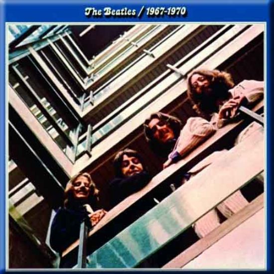 Picture of The Beatles Fridge Magnet: Blue Album