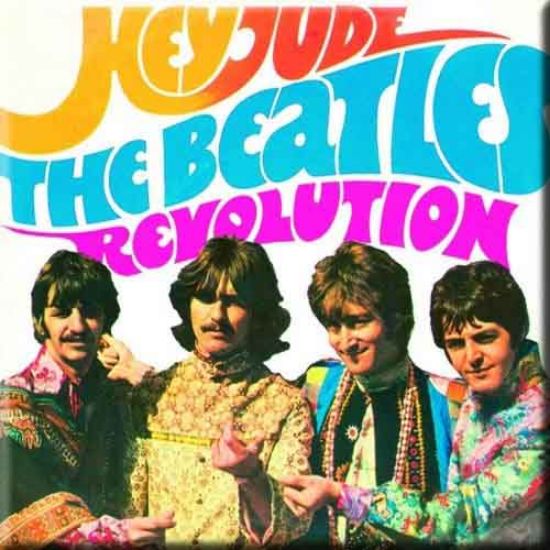 Picture of The Beatles Fridge Magnet: Hey Jude/Revolution