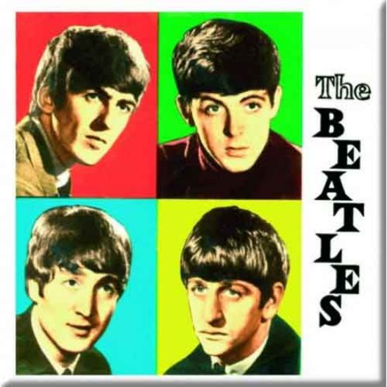 Picture of The Beatles Fridge Magnet: Coloured Boxes