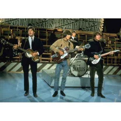 Picture of The Beatles Postcard: Luck Stars Show on stage (Standard)