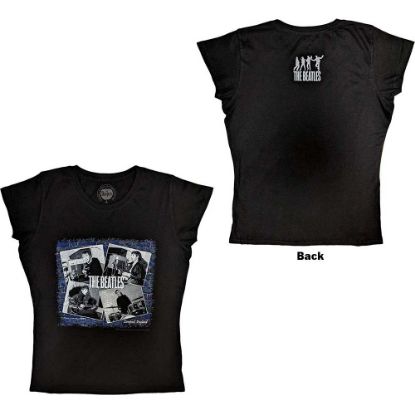 Picture of The Beatles Ladies T-Shirt: At The Cavern Back Print