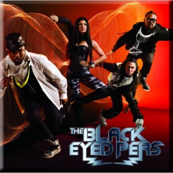 Picture of The Black Eye Peas Fridge Magnet: Band Photo Boom Boom Pow