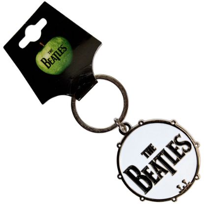 Picture of The Beatles Keychain: Drum Logo