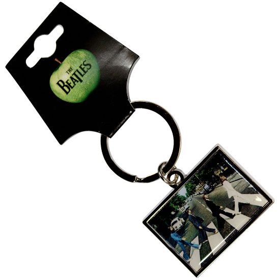 Picture of The Beatles Keychain: Abbey Road Crossing Photo