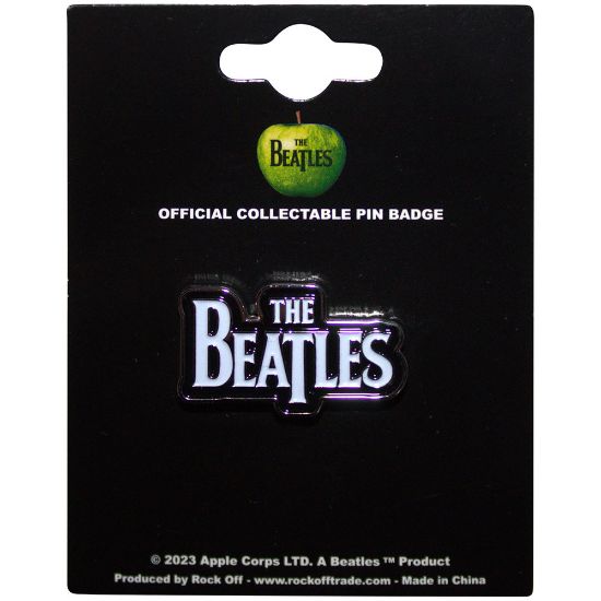 Picture of The Beatles Pin Badge: Drop T Logo