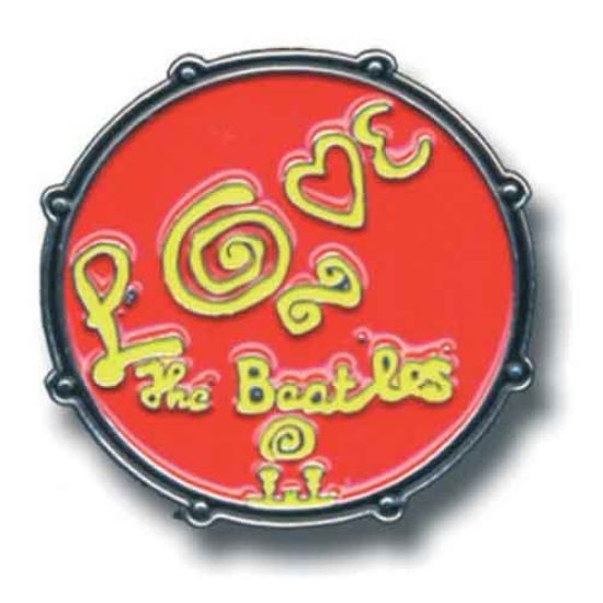 Picture of The Beatles Pin Badge: Drum Love