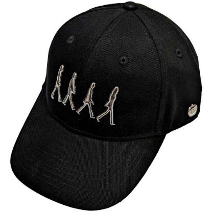 Picture of The Beatles Unisex Baseball Cap: Abbey Road Silver Side Apple (Badge)