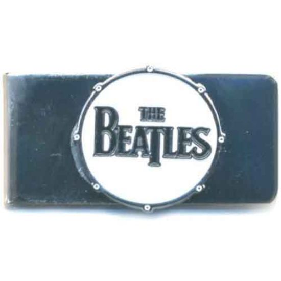 Picture of The Beatles Money Clip: Drum White Chrome