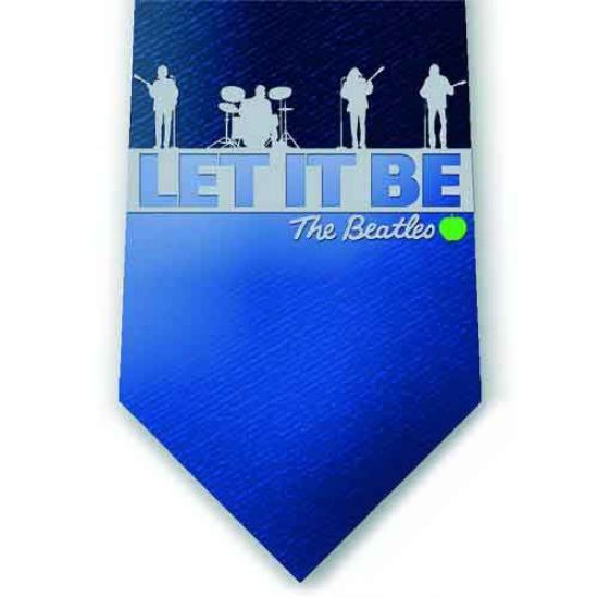 Picture of The Beatles Unisex Silk Neck Tie: Let It Be Band