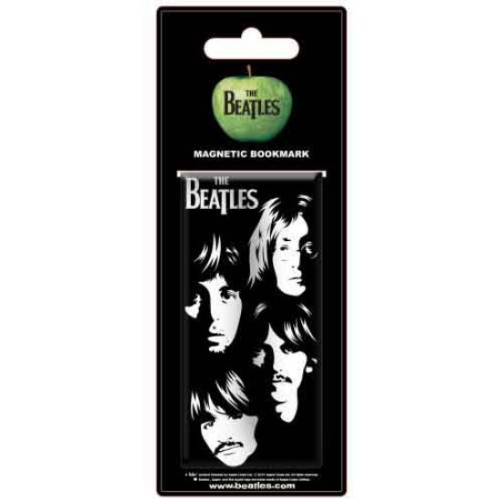 Picture of The Beatles Magnetic Bookmark: Illustrated Faces