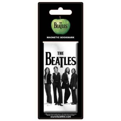 Picture of The Beatles Magnetic Bookmark: White Iconic Image