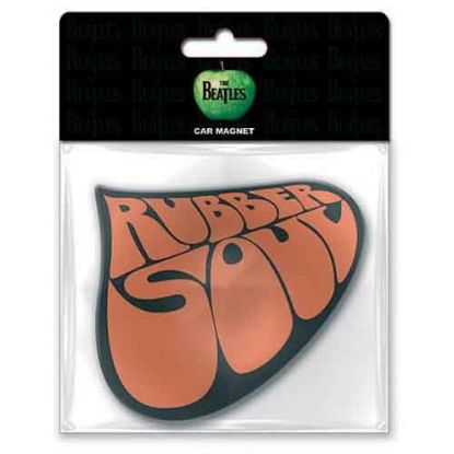 Picture of The Beatles Rubber Magnet: Rubber Soul Car