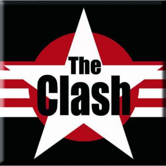 Picture of The Clash Fridge Magnet: Stars & Stripes