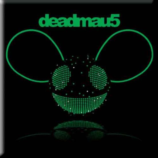 Picture of Deadmau5 Fridge Magnet: Green Head