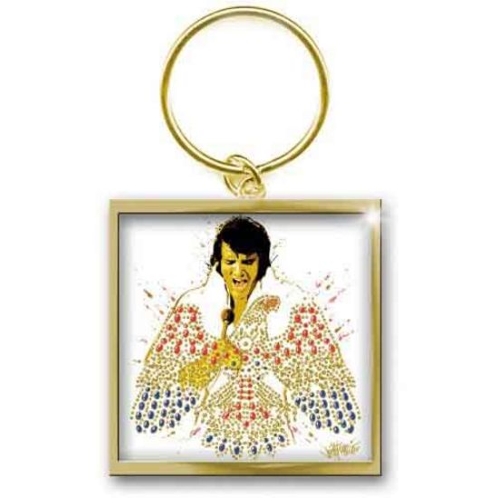 Picture of Elvis Presley Keychain: American Eagle (Photo-print)