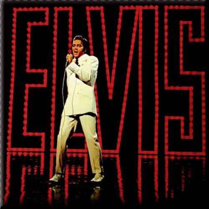 Picture of Elvis Presley Fridge Magnet: 68 Special