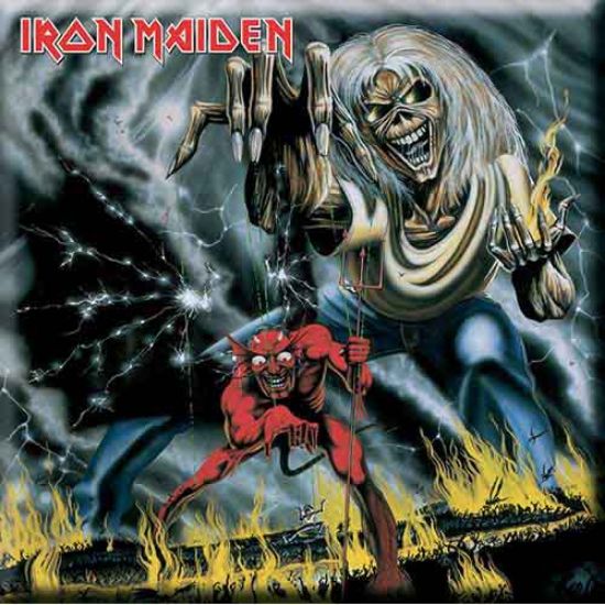 Picture of Iron Maiden Fridge Magnet: Numbers of the Beast