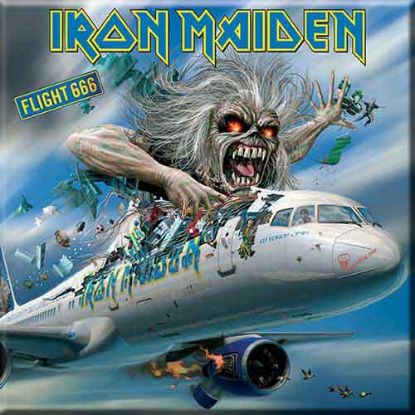 Picture of Iron Maiden Fridge Magnet: Flight 666