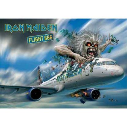 Picture of Iron Maiden Postcard: Flight 666 (Standard)