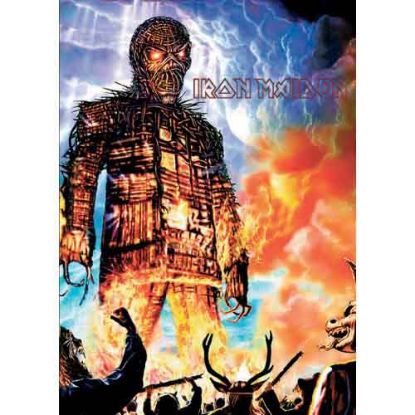 Picture of Iron Maiden Postcard: Wicker Man (Standard)