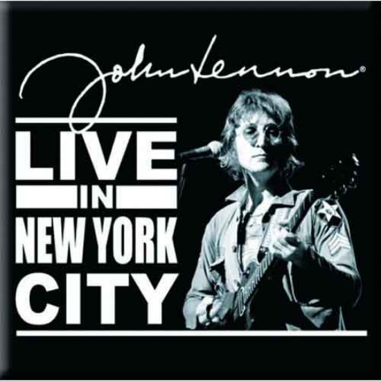 Picture of John Lennon Fridge Magnet: Live in New York City