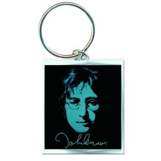 Picture of John Lennon Keychain: Photo Print (Enamel In-fill)