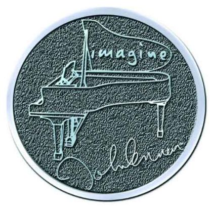 Picture of John Lennon Pin Badge: Imagine HiChrome