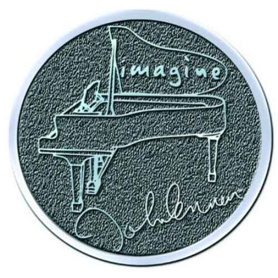 Picture of John Lennon Pin Badge: Imagine HiChrome