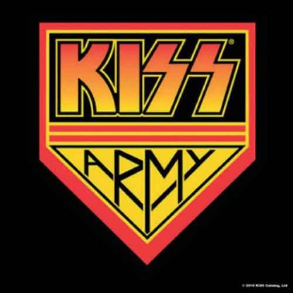 Picture of KISS Single Cork Coaster: Army Pennant