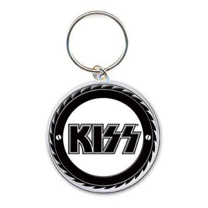 Picture of KISS Keychain: Buzzsaw (Enamel In-fill)