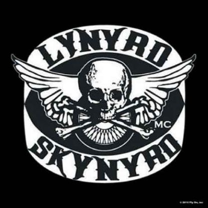 Picture of Lynyrd Skynyrd Single Cork Coaster: Biker Patch