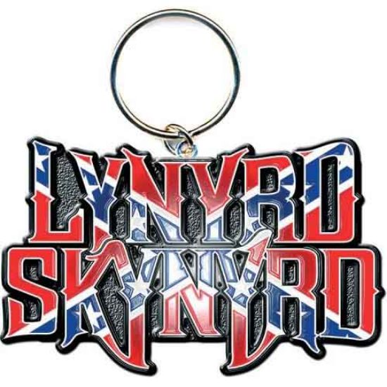 Picture of Lynyrd Skynyrd Keychain: Flag Logo (Enamel In-fill)