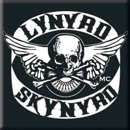 Picture of Lynyrd Skynyrd Fridge Magnet: Biker Patch Logo