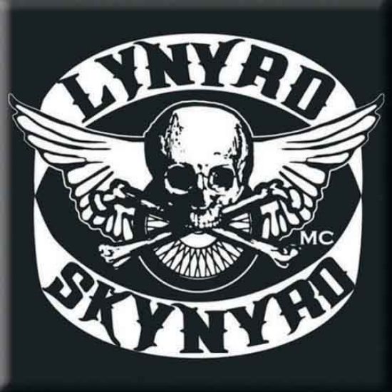 Picture of Lynyrd Skynyrd Fridge Magnet: Biker Patch Logo