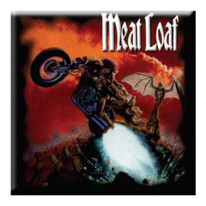 Picture of Meat Loaf Fridge Magnet: Bat Out Of Hell