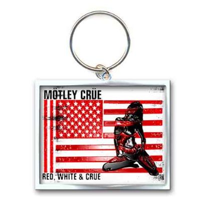 Picture of Motley Crue Keychain: Red, White & Crue (Photo-print)