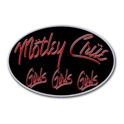 Picture of Motley Crue Pin Badge: Girls, Girls, Girls