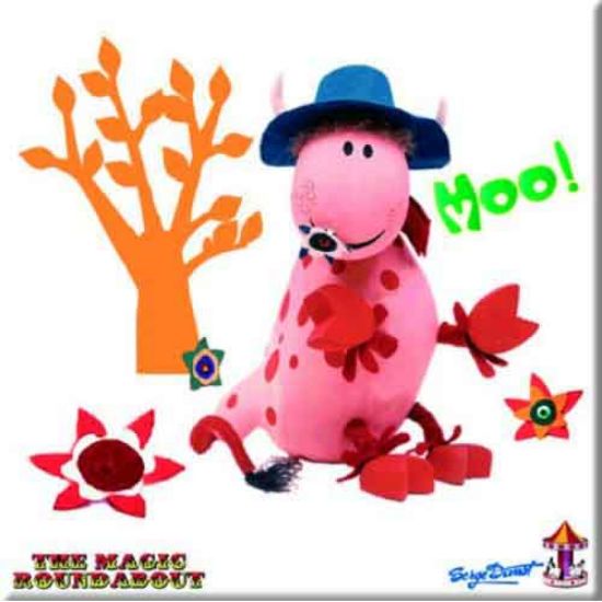 Picture of Magic Roundabout Fridge Magnet: Ermintrude