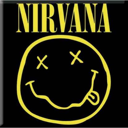 Picture of Nirvana Fridge Magnet: Happy Face